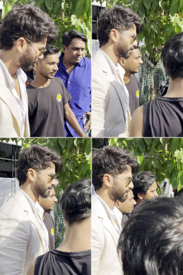 Shahid Kapoor Spotted At Cafe In Bandra on 31st August 2023 shown to user
