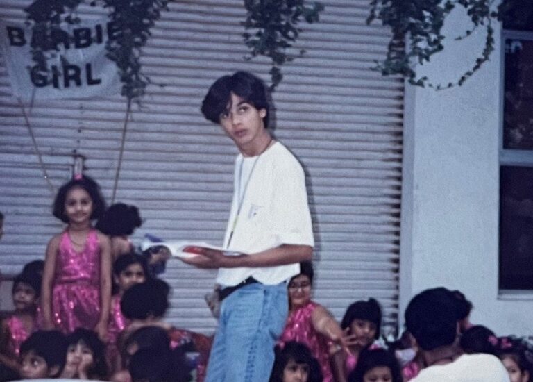 Shahid Kapoor from older days when he was an Instructor at Shiamak dawar dance academy.