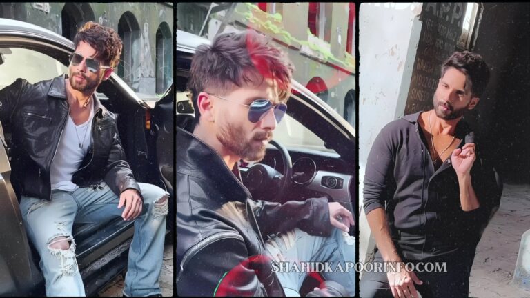 Shahid Kapoor Harper’s Bazaar Oct 2023 photoshoot video, posted by him on Instagram story – 25/10/2023.