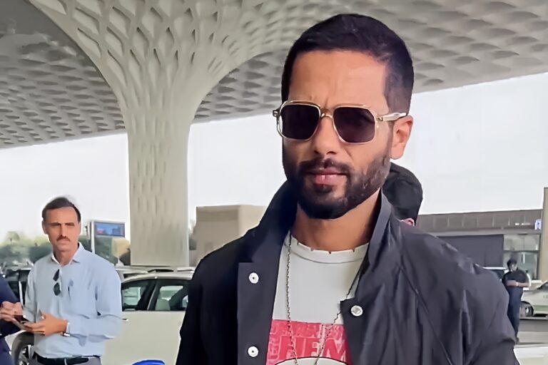 Shahid Kapoor spotted at airport today i.e 20/11/2023.