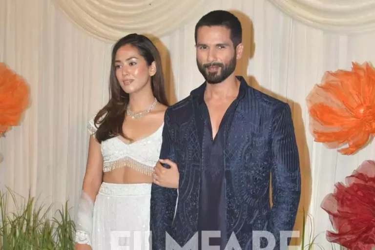 Shahid Kapoor with wife Mira Kapoor arrived at Shilpa Shetty Diwali bash – 11/11/2023.