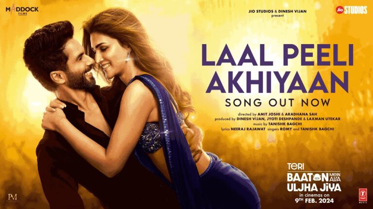 Shahid Kapoor and Kriti Sanon Bring Back the Romance in song Laal Peeli Akhiyaan from Teri Baaton Mein Aisa Uljha Jiya.