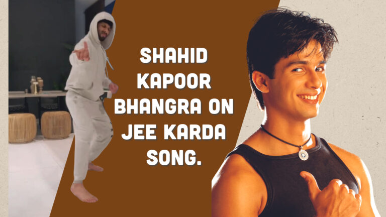 Shahid Kapoor Grooves to Jee Karda, Announces New Film with Vishal Bhardwaj.