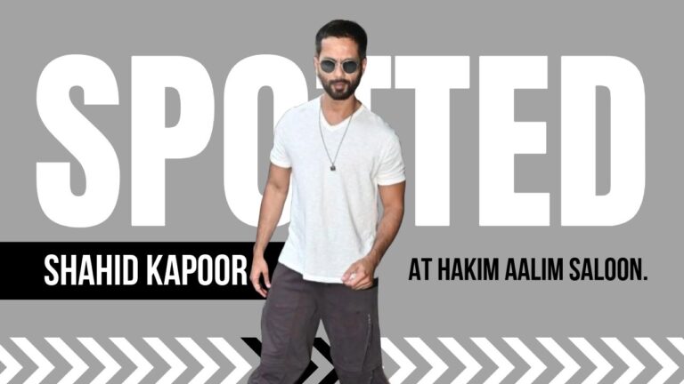 Shahid Kapoor Spotted