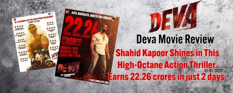 Shahid Kapoor Shines in This High-Octane Action Thriller.